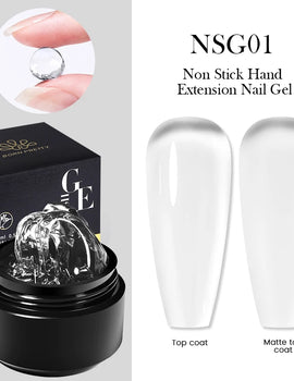 15ml Non Stick Hand Extension Gel Nail Polish Carving Flower Nail Art Shaping Solid Acrylic Nail Gel Varnish