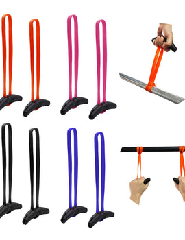 Pull Up Handles Rubber Neutral Grip Heavy Duty Cable Machine Handles Weight-lifting Multifunction Gym Equipment