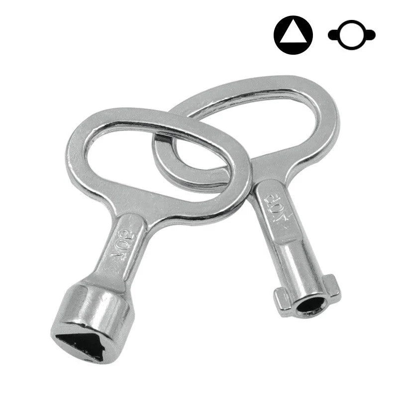 Torque Wrench Key Wrench Plumber Triangle Key for Electric Cabinet Subway Train Ferramentas Manuals