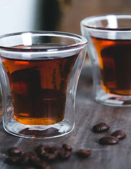 2/4/6pcs Double Wall Espresso Cups High Borosilicate Glass Cup For Tea Wine Milk Heat Resistant Drinkware Mug 80/200ml