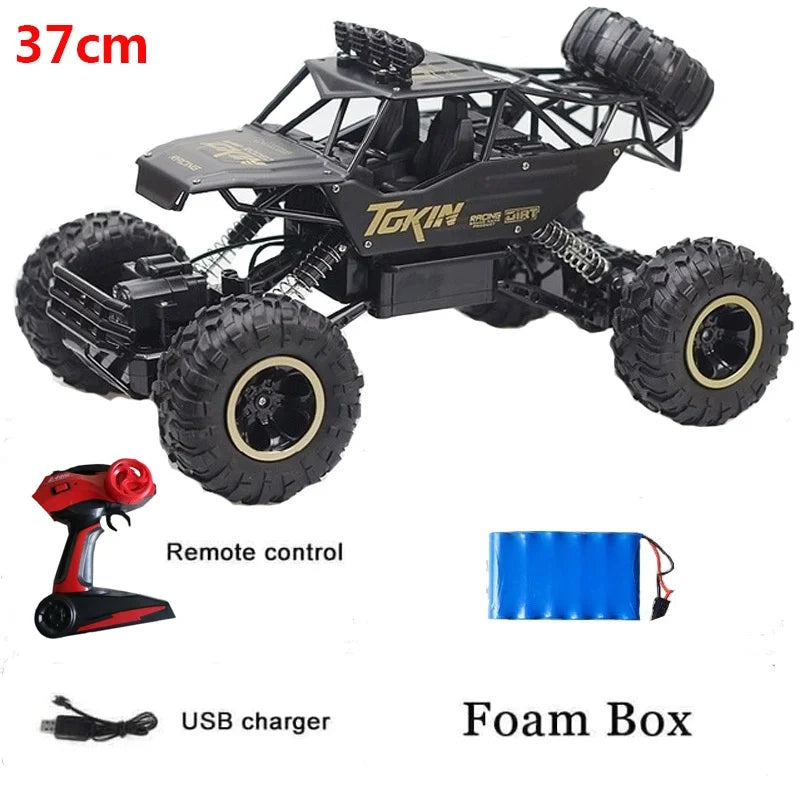 112 Scale Four Wheel Drive RC Monster Truck With LED Lights