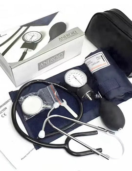 Manual Blood Pressure Monitor Diastolic Sphygmomanometer Medical Doctor Stethoscope Sphygmomanometer Cuff Home