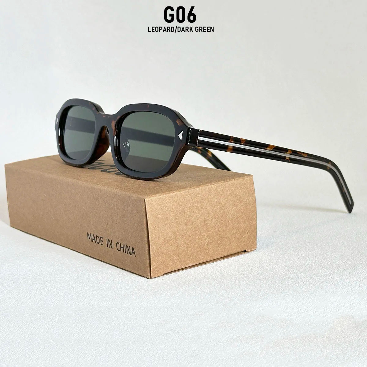 Oval Fashion Sunglasses With UV400 Protection