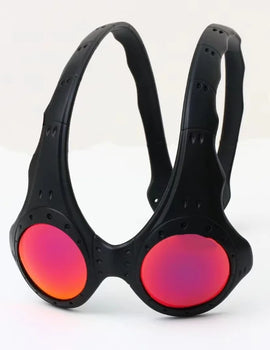 Cycling Glasses Sunglasses Metal Frame Personality Retro Glasses Anti-blue UV Protective Glasses Outdoor Cycling Accessories