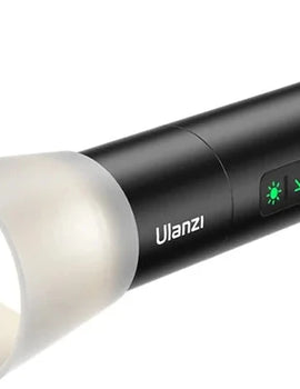 Videography Flashlight Zoomable Photography Fill Light Ambience Light with 1/4'' Thread for Camera Stand Cage