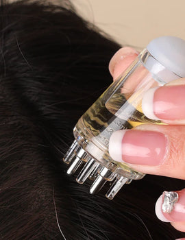 Scalp Applicator Minoxidil 1-6ml Essence Hair Growth Fluid Ball Massage Head Drug Delivery Smear Liquid Guide Comb