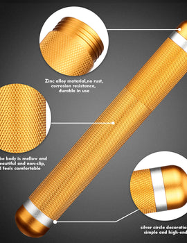 Scotte Aluminum Humidor Cigar Tube Storage, Moisture-Proof Cigar Case, Smoking Accessories