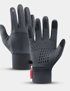 Cycling Gloves Black Women Autumn Winter Warm Touchscreen Nonslip Gloves Motorcycle Gloves Men Outdoor Sports Running