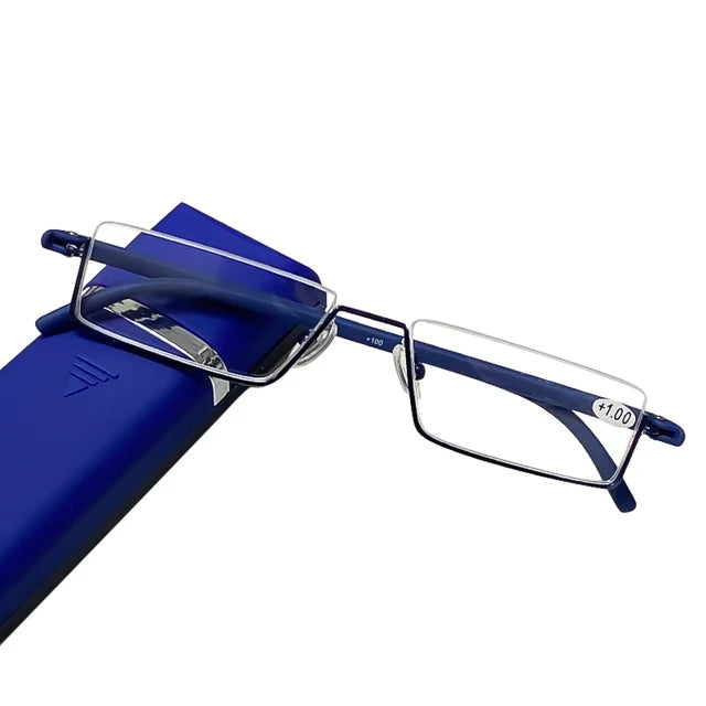 Rectangular Half Frame Reading Glasses