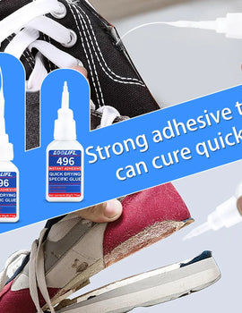 1-5pcs 20ml 496 Forte Trasparente Colla Morbida Scarpe Manicure Riparazione Accessori Metallo Plastica Adesivo Multifunzionale