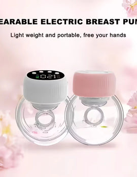 Wearable Breast Pump Hands-free Electric Automatic Milking Machine Hands-free Portable Rechargeable Breast Milk Collector
