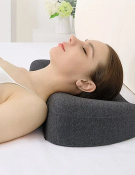 Ergonomic Sleeping Pillow Memory Foam Traction Pillow Cervical Orthopedic Pillows Neck Support Shoulder Relieve Fatigue