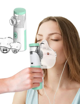 Handheld portable Inhale Nebulizer Mesh atomizer silent inhaler nebuliser inhalator adult nebulizador Dry Battery Type