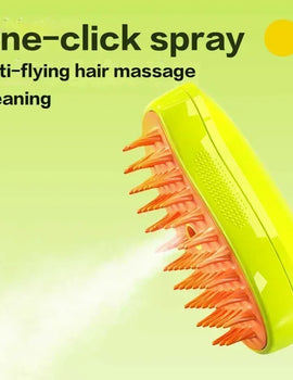 Cat Steam Brush Steamy Dog Brush 3 in 1 Electric Spray Cat Hair Brushes for Massage Pet Grooming Comb Hair Removal Combs