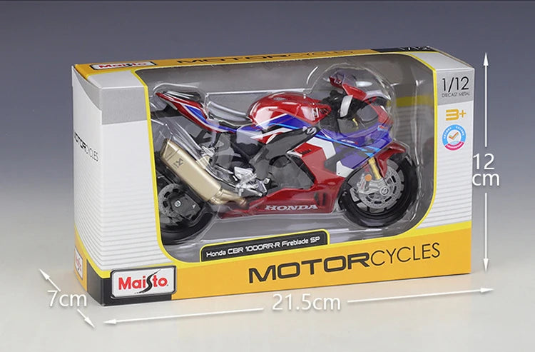 1 12 Scale Honda CBR1000RR R Fireblade SP Diecast Motorcycle Model