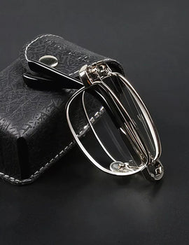 Folding Reading Glasses Square Frightens Eyewear