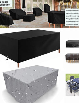 72Size Garden Furniture Covers 210D Oxford Outdoor Waterproof Anti-UV Tear-Resistant Patio Table Chair Cover Dust Proof Sofa Set