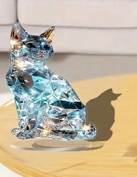 Elegant Exotic Cat Table Decoration Sculptures Home And Office Decorations Classic Animal Themed Thanksgiving Decorations