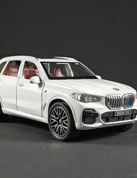 1/32 Scale BMW X5 SUV Alloy Car Diecast Model Pull Back Toy Collection Of Hobby Decorative Fine Ornaments Gifts