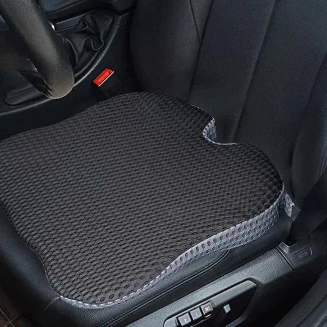 Car Seat Cushion/Waist Office Chair Back Lumbar Support Rest Rebound Memory Foam Cushion Pad Back Lumbar Cushion for Car Driver