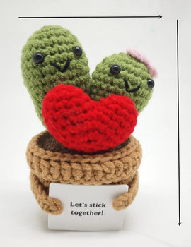 3 Pcs Crochet Flowers Artificial Tulip Potted Finished Hand Woven Plants Knitted Sunflower Wedding Gift for Guests Home Decoration