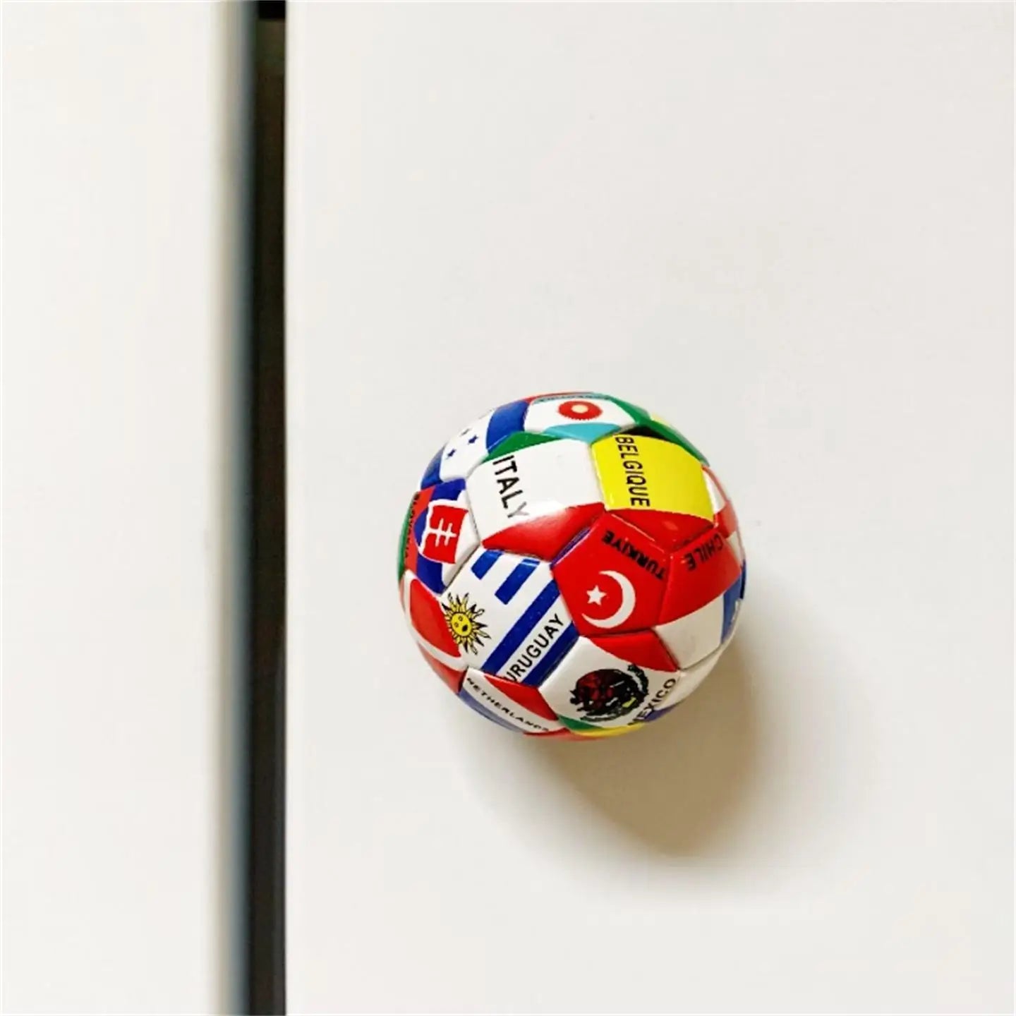 2026 Soccer 3D Fridge Magnet International Flag Football Fan Souvenir