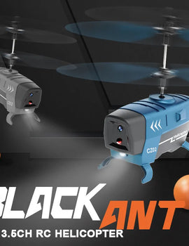 2.4G Rc Helicopters 3.5CH Remote Control Airplane with Lights Obstacle Avoidance Drone Radio Controlled Plane Toys for Boy Gift