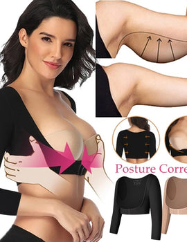 Upper Arm Shaper Post Surgical Slimmer Compression Sleeves Posture Corrector Tops Shapewear for Women Slimming Vest