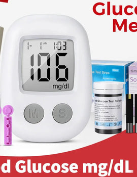 Blood Glucose Meter Glucometer Diabetes Medical Devices with Test Strips Lancets Blood Sugar Meter glucometro Monitor