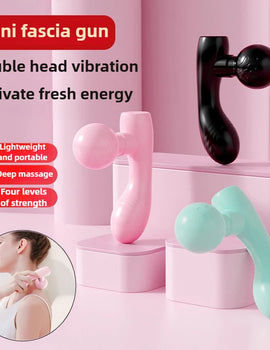 Mini Fascia Vibrating Fast Rechargeable Dual Head Both Portable mini Muscle Relaxation Full Body Universal Massage