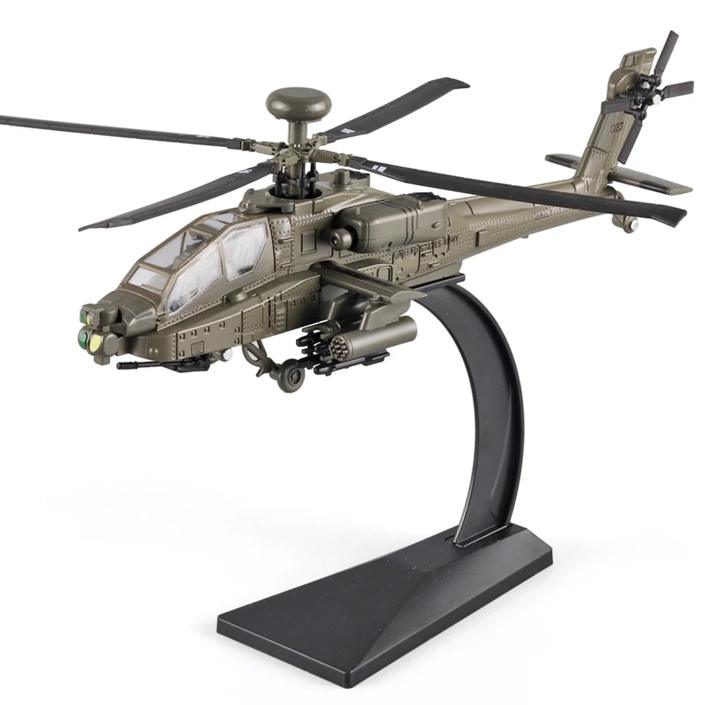 Black Hawk Helicopter Alloy Model with Sound & Light