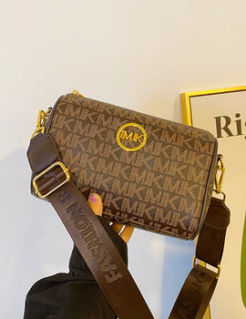 Shoulder Bag Luxury Designer Fashion Letter Printing Handbag Women's Broadband Crossbody Shoulder Bags Wallet