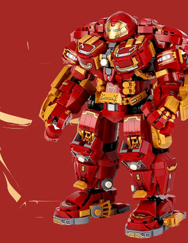 2000+pcs Marvel Superheroes Building Blocks Set MOC Bricks Action Figures Hulkbuster Iron Man Toys for Boys Gifts