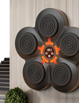 Smart Music Boxing Machine Wall Target LED Lighted Sandbag Relaxing Reaction Training Target for Boxing Sports Agility Reaction