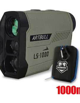 Golf Laser Rangefinder 1000M 650M Telescope with Flag-Lock Slope Pin Distance Meter for Hunting Monocular