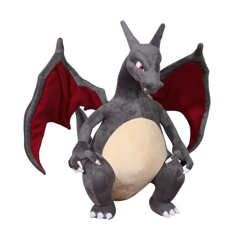 Giant Dragon Fire Monster Plush Doll Soft Anime Stuffed Toy