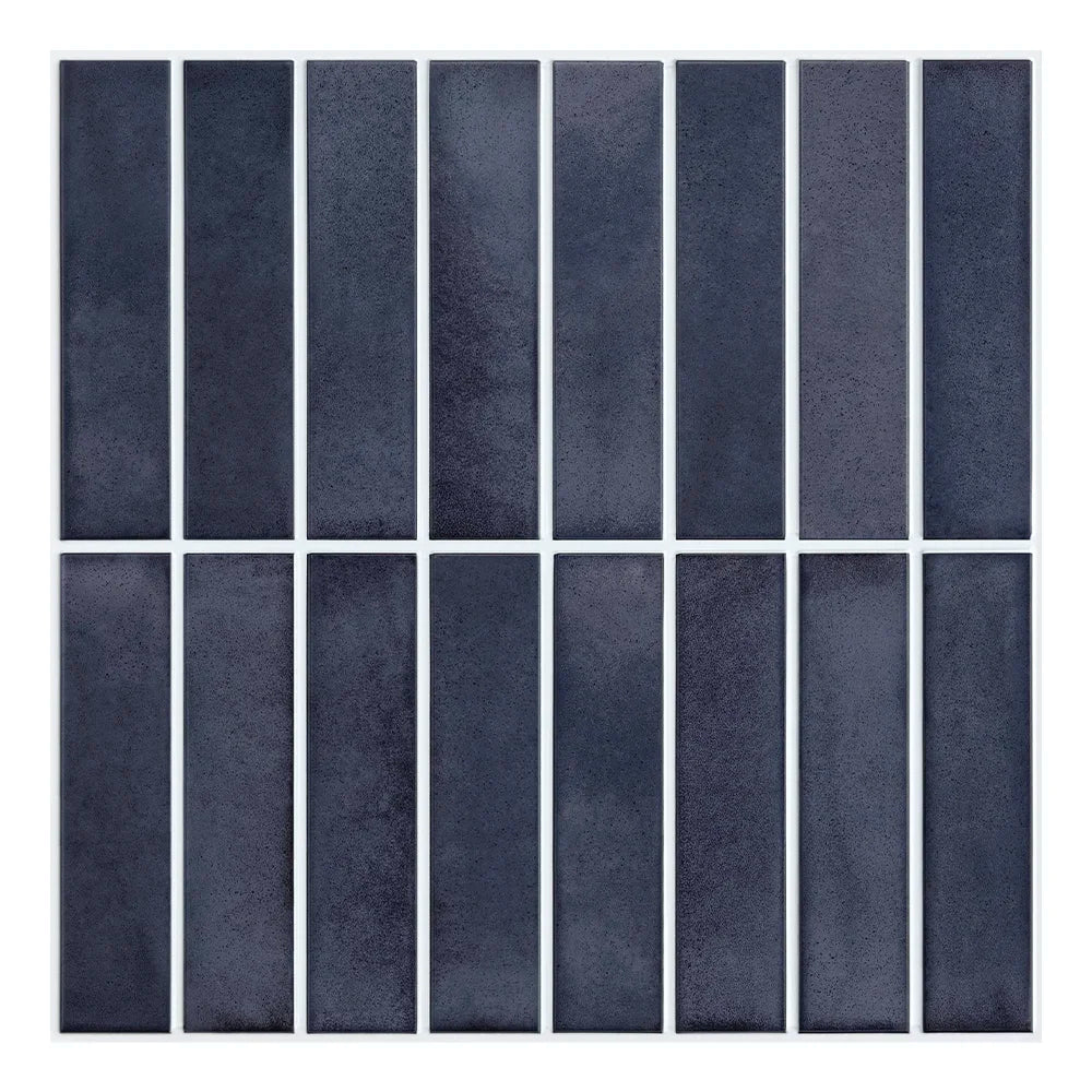 10pcs 3D Tile Stickers, Self-adhesive Green Tile Backsplashes for Kitchen, Bathroom Walls, Water and Mold Resistant, Matt, 30x30cm