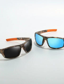 Polarized Square Sunglasses for Men Golf Driving Fishing