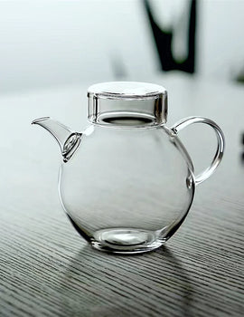 200ml Heat Resistant Small Glass Teapot Household Mini Green Tea Pot Single Person Kungfu Tea Set Accessories Tea Maker