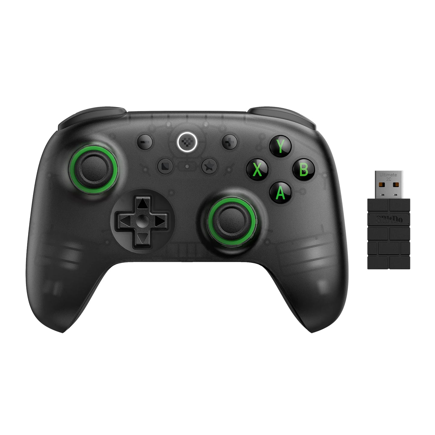 Wireless Gaming Controller with Hall Effect Joysticks and Triggers for PC and Android