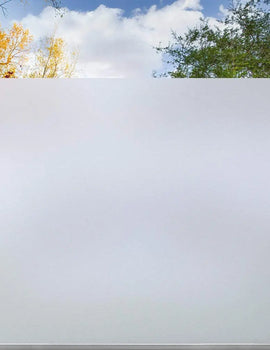 Frosted Window Film Privacy Opaque Non Adhesive Static Glass Stickers for Home Bedroom Bathroom Matte Thermal Windows Rolls