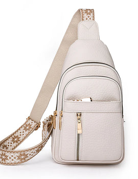 Women Chest Bags High Quality Leather Female Cross body Bag Designer Brand Shoulder Bags Luxury Storage