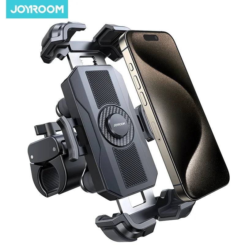 Motorcycle Phone Holder Anti Vibration Phone Mount for Motorcycle Handlebar Bike Phone Mount for iPhone for 4.7-7” Phone