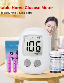 Blood Glucose Meter Glucometer Diabetes Medical Devices with Test Strips Lancets Blood Sugar Meter glucometro Monitor