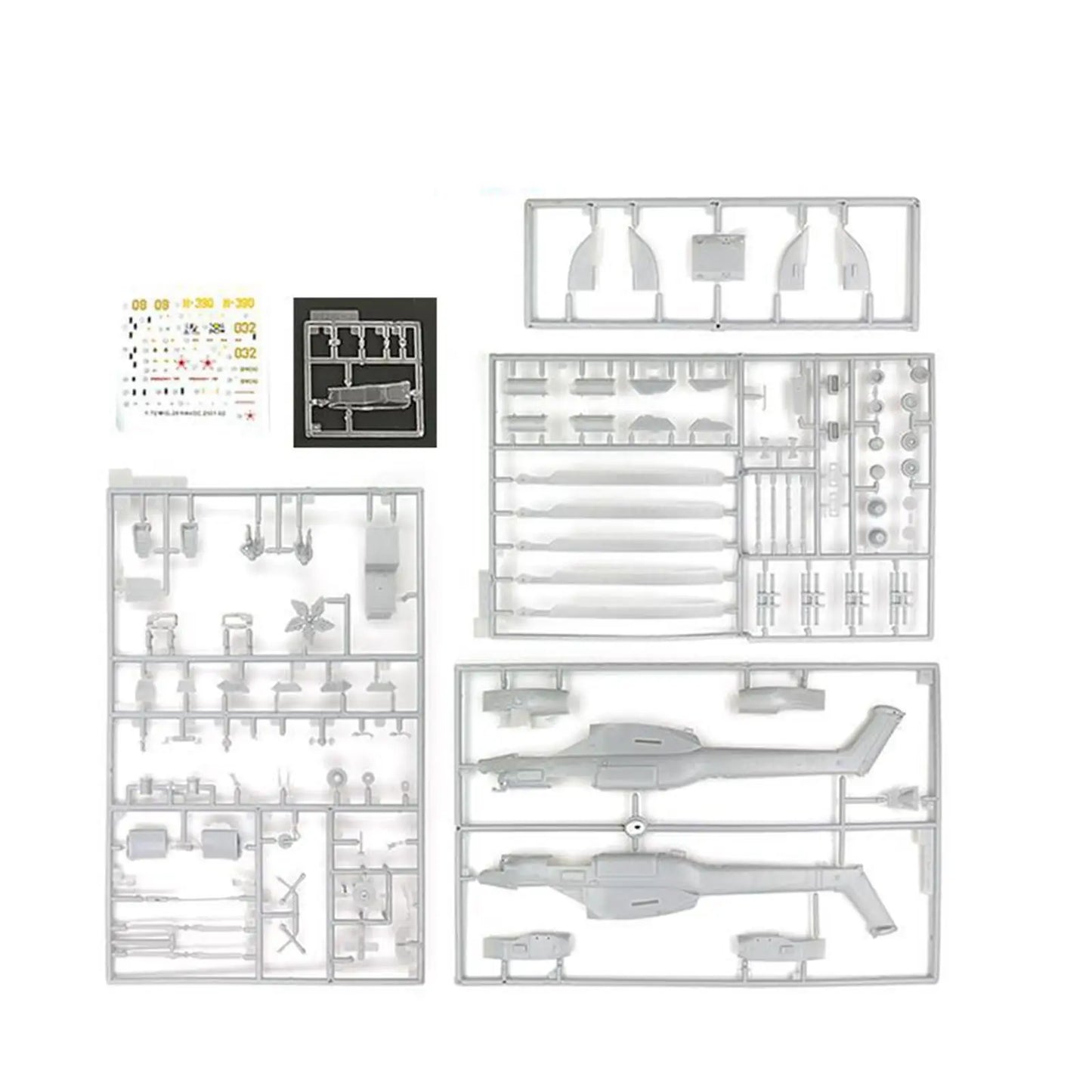 1/72 DIY Mi-28 Havoc Anti-Tank Helicopter Assembly Model