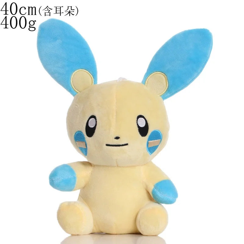 Pokémon Bewear Lucario Minun Larvitar Plush Toy Body Pillow