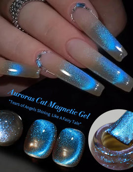 10ml Auroras Cat Gel Tears of Angels Crystal Shining Like A Fairy Tale Soak Off UV Gel Nail Art Varnish