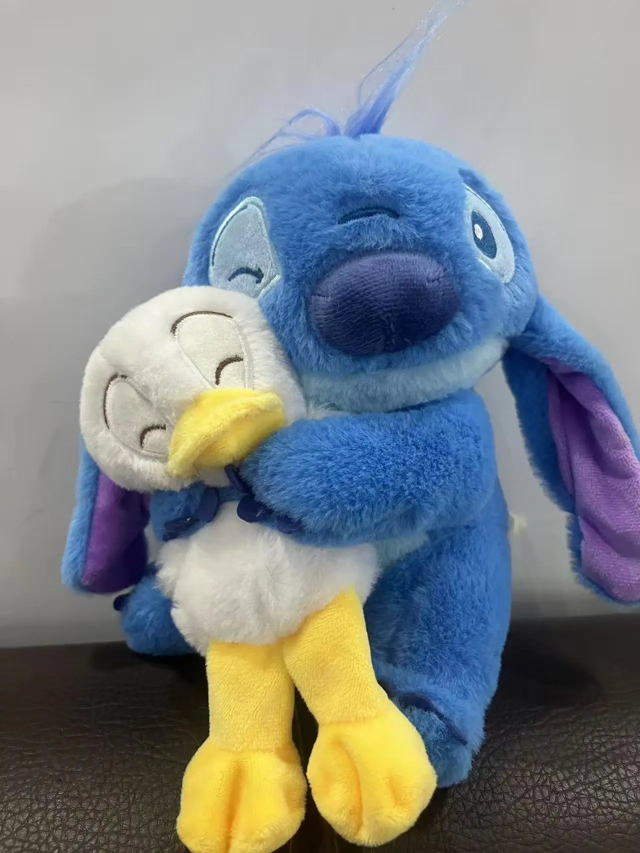 Disney 20cm Plush Doll Stitch Lilo Doll Cute Duck Stitch Plush Stuffed Toy Christmas 's Birthday Gift Kawaii Toys