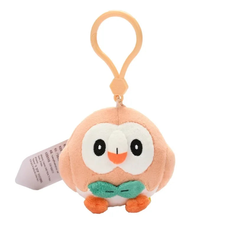 Pokémon Mimikyu Gengar Mew Slowpoke Rowlet Plusle Plush Keychain 8cm 11cm