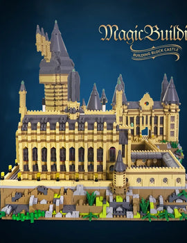 6000+Pcs Harry Potter Mini Building Blocks Sets Birthday Gifts for Adult Magic Castle 3.5mm Blocks Creative Toys